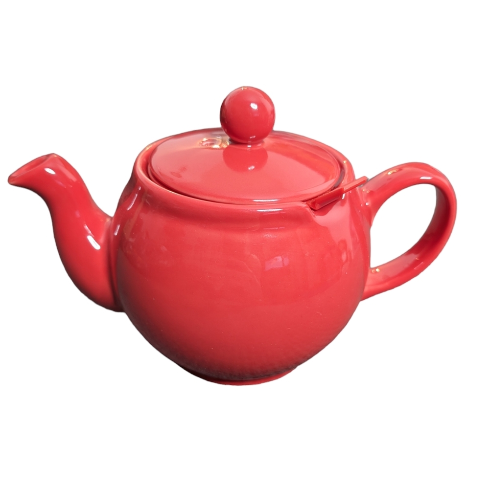 The Republic of Tea Scarlett Cha I'tsford Teapot with Lid and Infuser New In Box - Picture 12 of 15